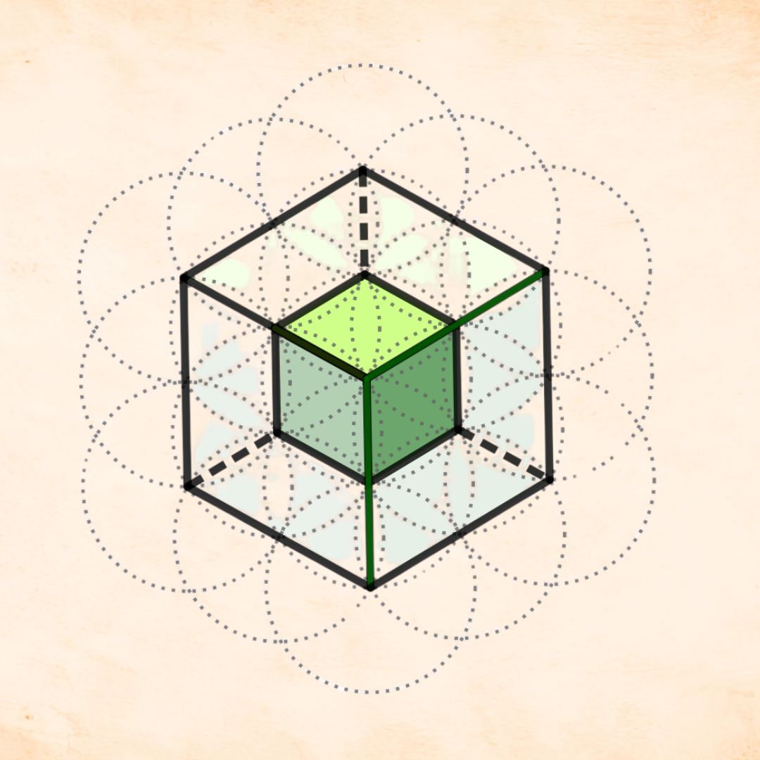 The Tesseract — a 4D hypercube