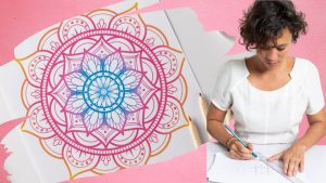Da Vinci School - Mandala drawing Course - Cover