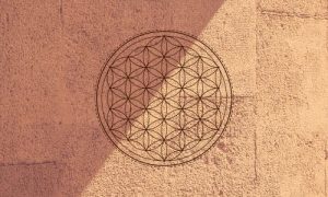 In2Infinity - Da Vinci School - Introduction to Sacred Geometry -Flower of Life on temple wall