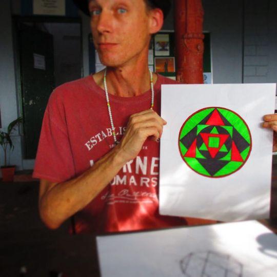 Da Vinci School - Sacred Geometry Workshop Goa - Colin Power