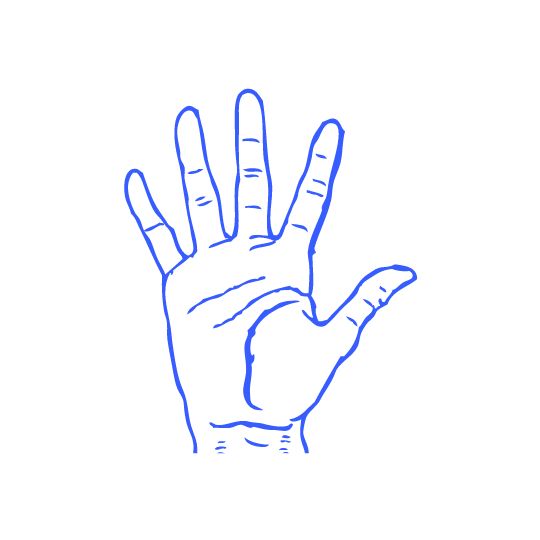 Da Vinci School - Hello Geometry - hand icon