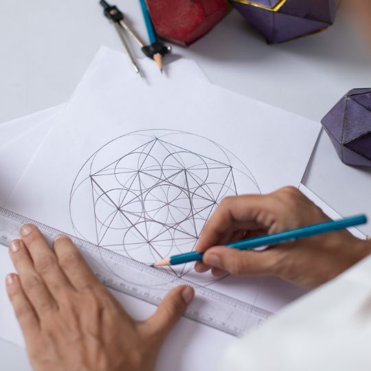 Da Vinci School - Geometry drawing